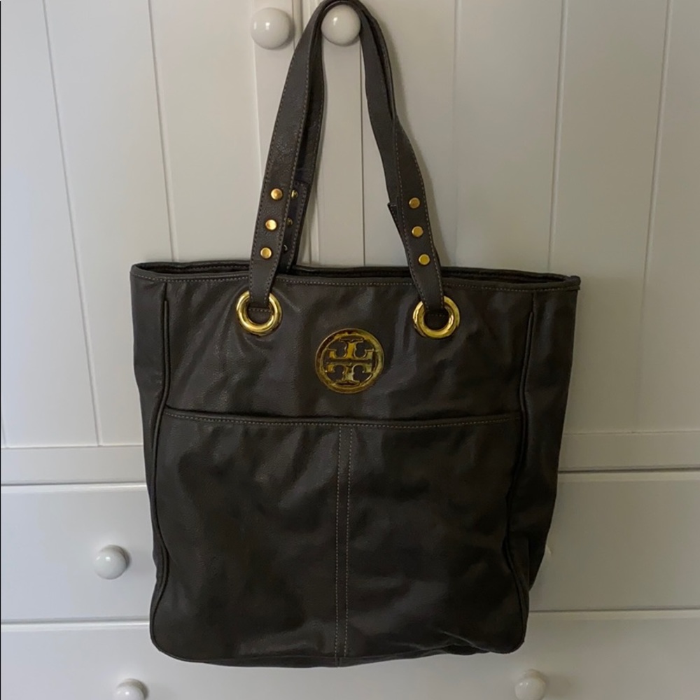 Tory Burch Grey Tote